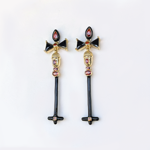 Radio Demon Earrings