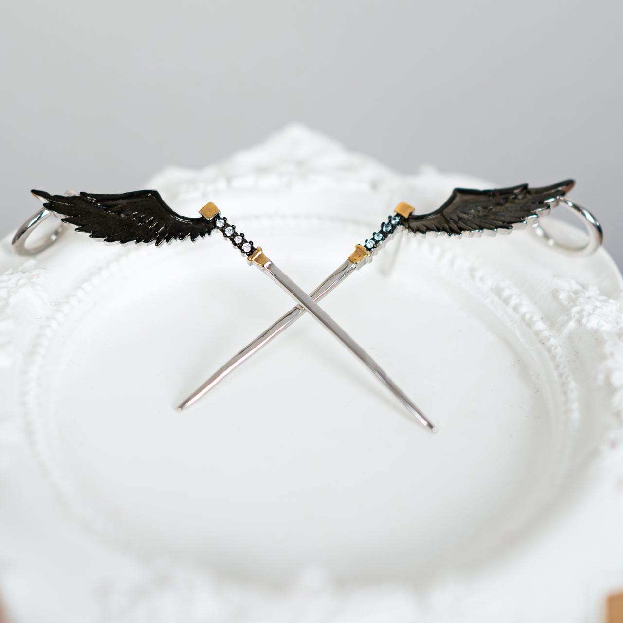 Sephiroth earrings