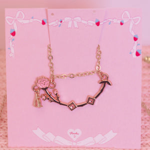 Madoka Magica Bow Necklace