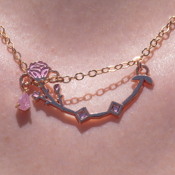 Madoka Magica Bow Necklace