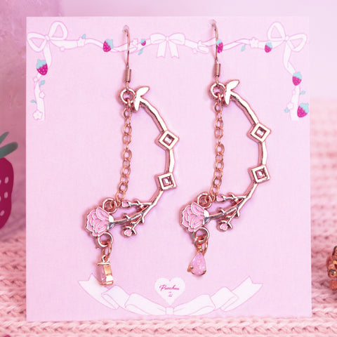 Madoka Magica Bow Earrings